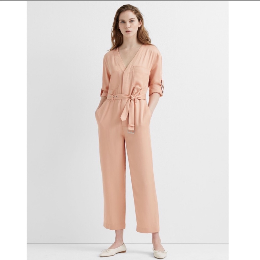 Club Monaco Utility Jumpsuit 4 Nwot